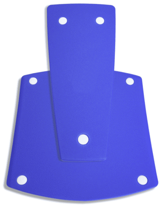 Bezug-Set Standard für Badewannenlifter KANJO blau (Dietz)
