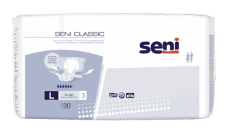Inkontinenzhosen Seni CLASSIC L, Hüfte 100-150 cm (1Karton: 4 x 30 Stück)