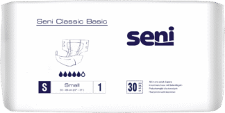 Inkontinenzhosen Seni CLASSIC BASIC S, Hüfte 55-80 cm (1 Karton: 4 x 30 Stück)