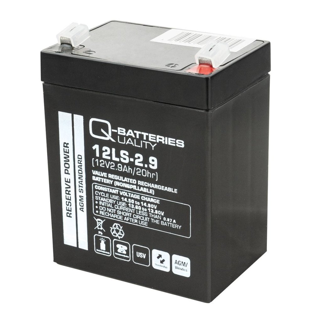 Quality-Batteries 12LS-2.9 12V/2,9Ah 79x55x98 mm – Bild 2
