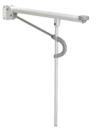 Wandklappgriff Optima L, mit Stützbein