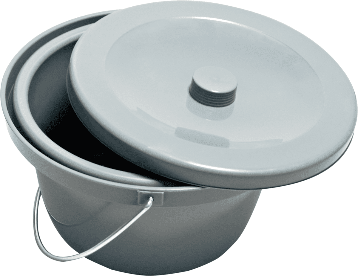 Toilettenstuhl TS 130, grau nur in 2er Schritten bestellbar – Bild 2