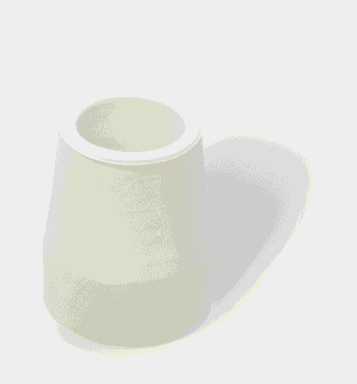 Gummistopper für Duschstuhl/-hocker 9400-A, 9401-A und 9402-A weiß (Dietz)