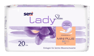 Inkontinenzeinlagen Seni Lady Slim Mini Plus (1 Karton: 30 x 20 Stück)