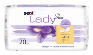 Inkontinenzeinlagen Seni Lady Slim Mini (1 Karton: 20 x 20 Stück)
