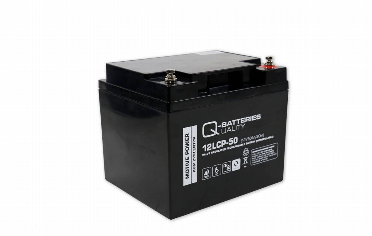 Quality-Batteries 12LCP-50 12V/50Ah 198x166x171 mm