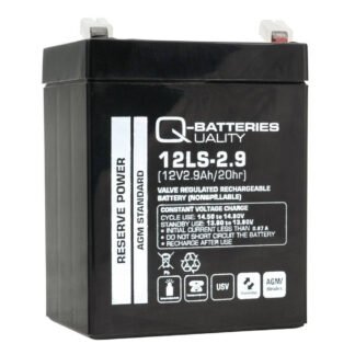 Quality-Batteries 12LS-2.9 12V/2,9Ah 79x55x98 mm