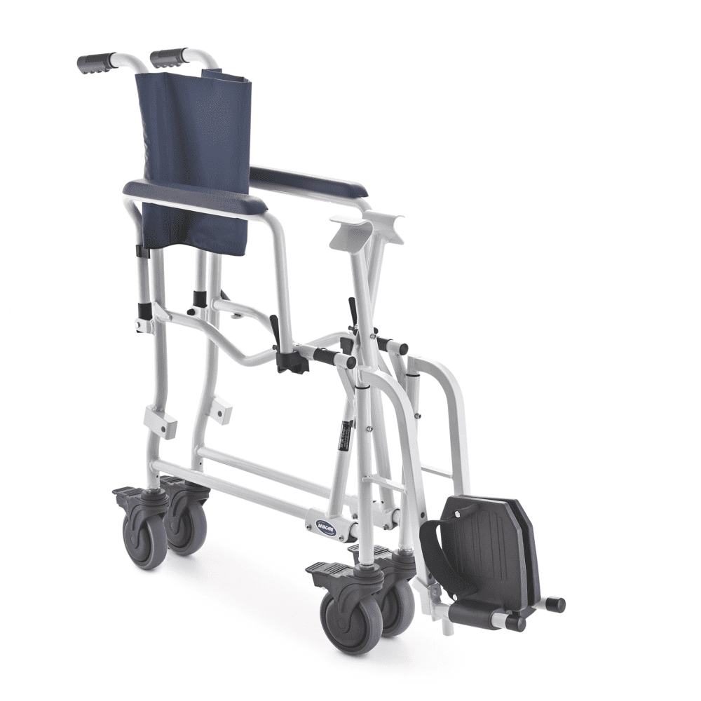 Dusch- und Toilettenrollstuhl INVACARE H263 LIMA mit Topf und Halter, 4 Lenkrollen 5 – Bild 3