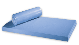 Matratze gerollt, 90x200x10 cm (VPE: 3 Stück)