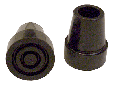 Gummipuffer für Vierfußgehhilfe, 18mm schwarz (Dietz)