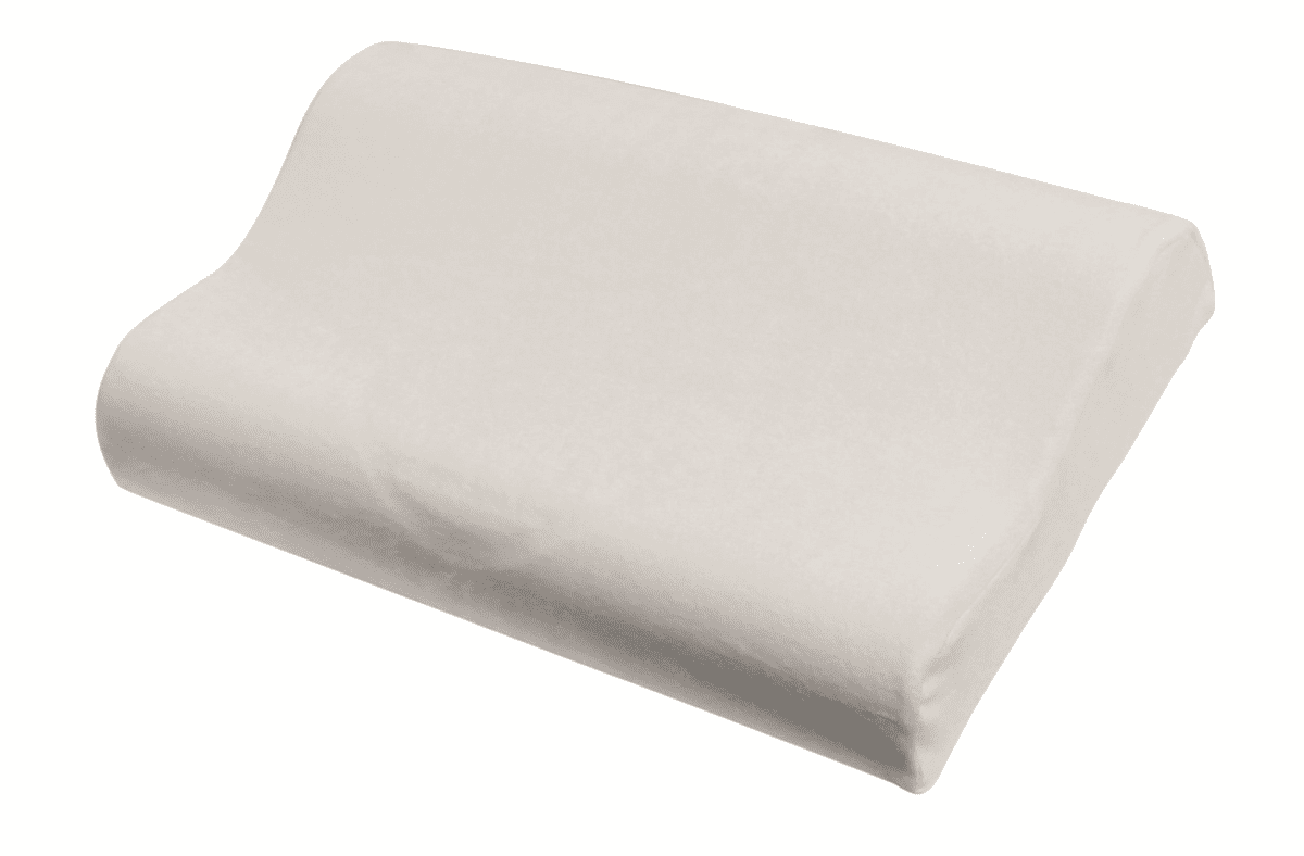 Nackenkissen Pharma Form mit Flauschbezug, 30x50cm