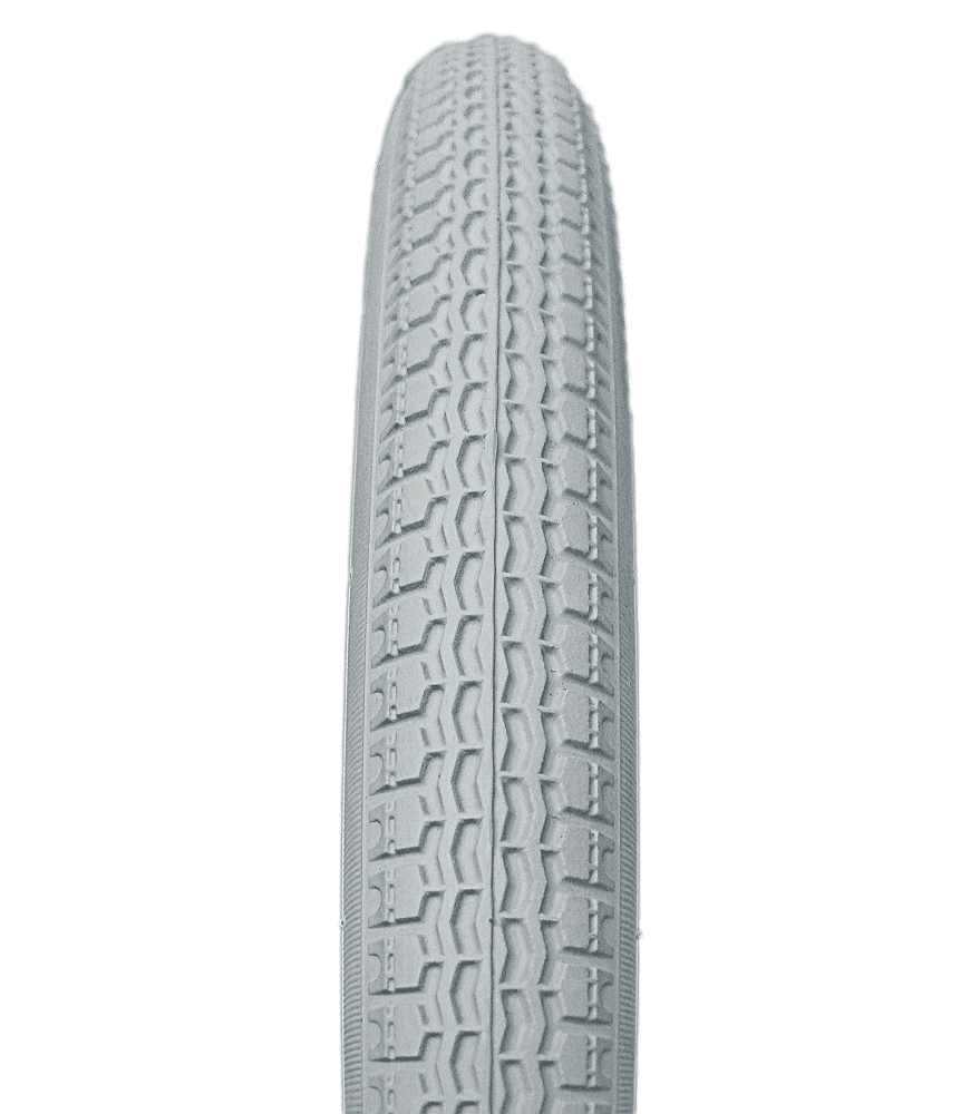 Decken für Standard-Rollstuhl 24 x 1.3/8 (620 x 35 mm) mit Pannenschutzgürtel M15 grau