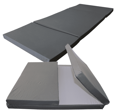 ADL Sturzmatte faltbar 80/160x70x10/5 cm, grau