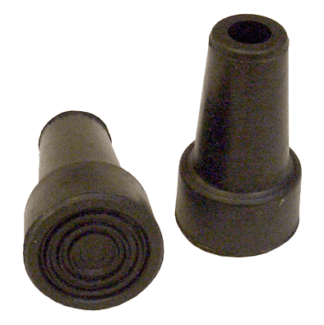 Gummipuffer für Fünffußgehhilfe, 8mm schwarz