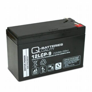 Quality-Batteries 12LCP-9 12V/9Ah 151x65x94 mm