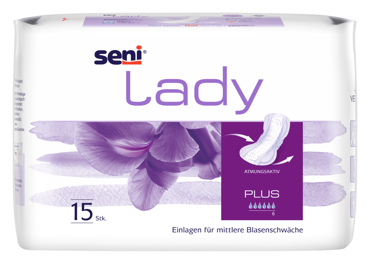 Inkontinenzeinlagen Seni Lady Plus (1 Karton: 16 x 15 Stück)