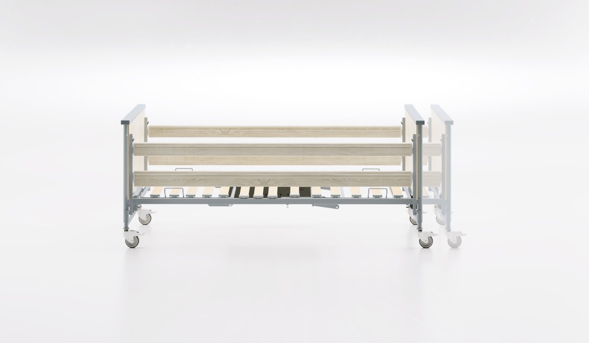 Bettverlängerung 220cm für domiflex 3 & domiflex 3plus 90er, Buche gedämpft – Bild 3