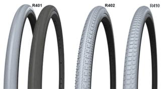 PU-Reifen 24x1(620x25)R402-20 grau
