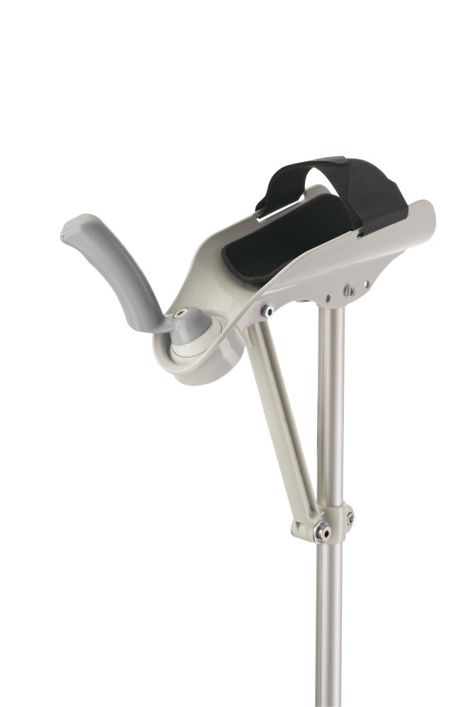 Arthritis-Stütze YANO Standard-Griff mit Druckknopfverstellung, grau