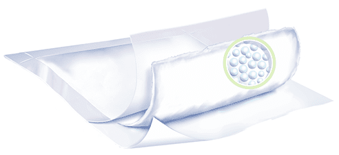 Bettschutzunterlagen Seni Soft Basic 90x60 (1 Karton: 4 x 30 Stück) – Bild 3