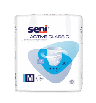 Inkontinenzslip Seni Active Classic M, Hüfte 80-110 cm (1 Karton 3 x 30 Stück)