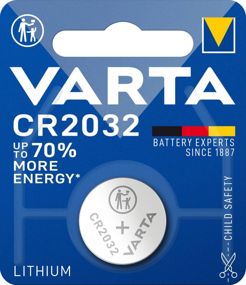 Varta CR2032 Lithium 3V Knopfzelle