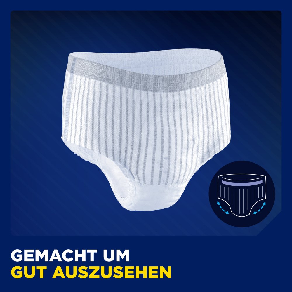 TENA men Premium Fit Pants Maxi L/XL, Hüfte 95-125 cm (1 Karton: 4 x 10 Stück) – Bild 2