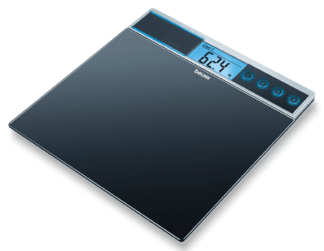 Glaswaage GS 39, mit Sprachfunktion, anthrazit