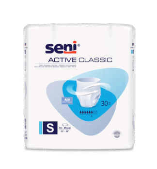 Inkontinenzslip Seni Active Classic S, Hüfte 55-85 cm (1 Karton 3 x 30 Stück)