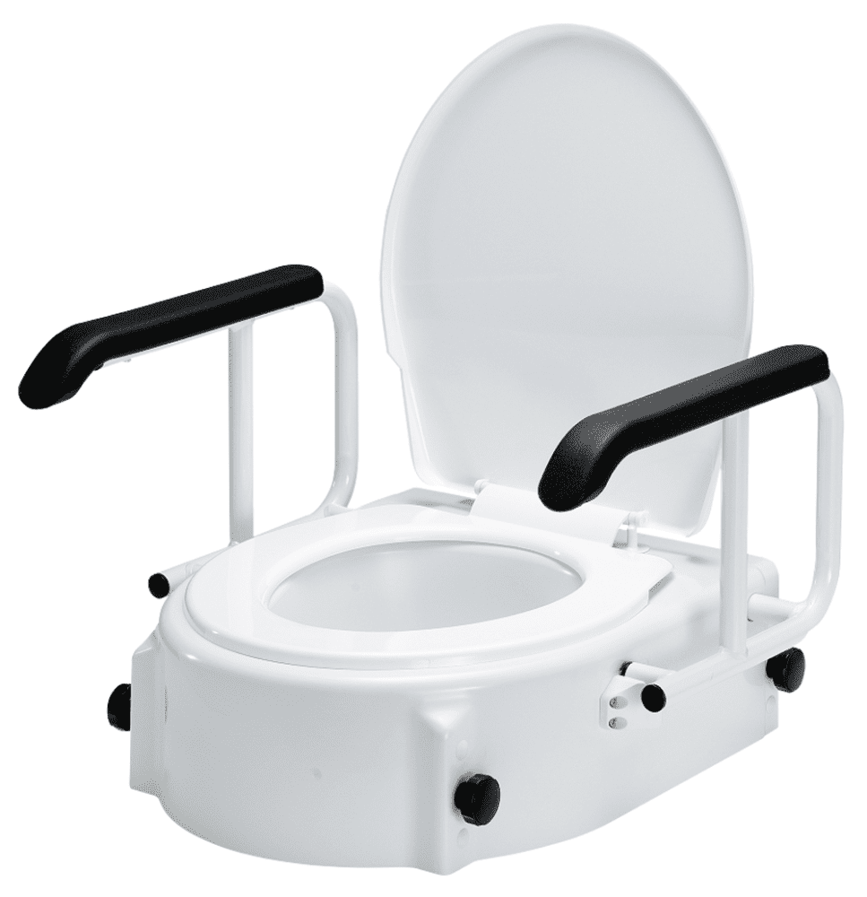 Toilettensitzerhöhung TSE A mit Armlehnen