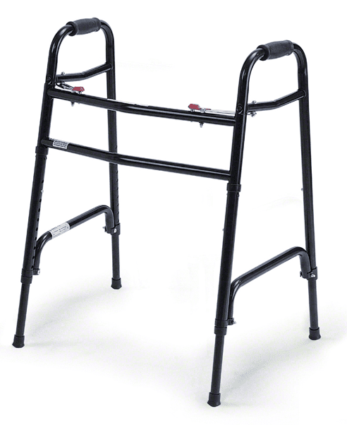 Gehbock XXL bis 325kg faltbar, schwarz (Dietz)