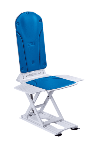 Badewannenlifter KANJO XL SilverLine bis 170kg, B-Protect, weiß-blau (Dietz)