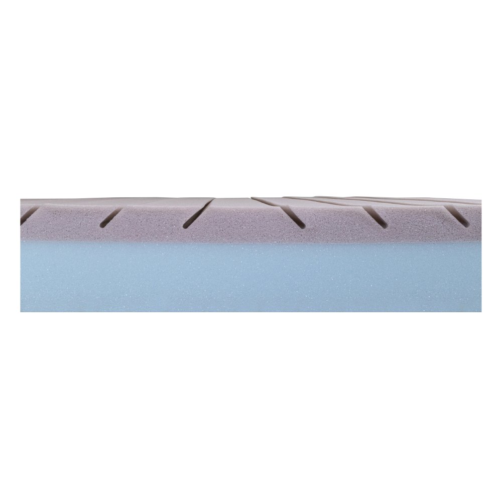 Matratze Compact DuoCare, Längseinschnitte (Typ 1 BW) 200 x 90 x 12 cm, schwer entzündbar – Bild 2