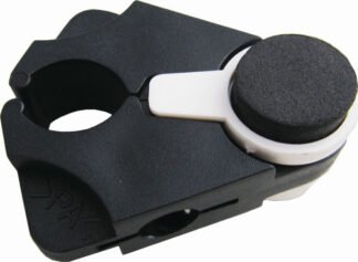Stockhalter Universal schwarz (für Tische) für Gehstöcke+UA-Gehstützen