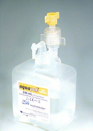 Aquapak Sterilwasser-Behälter 340 ml, Anfeuchtersystem für Sauerstoffgeräte  {S}