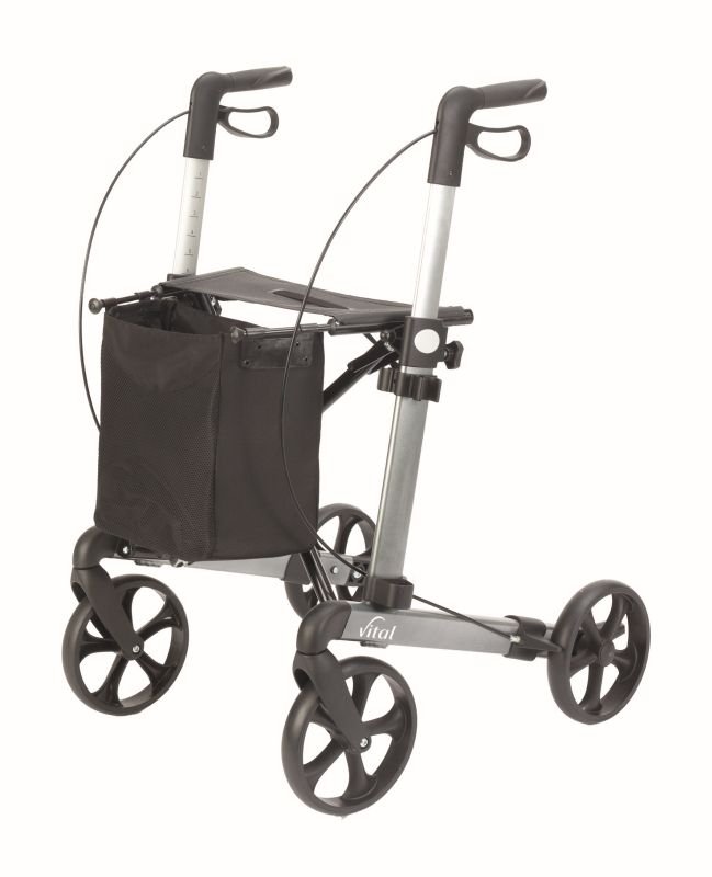 Rollator vital - Komfort-Zubehörpaket inkl. 1 Rückengurt und 1 Stockhalter – Bild 2