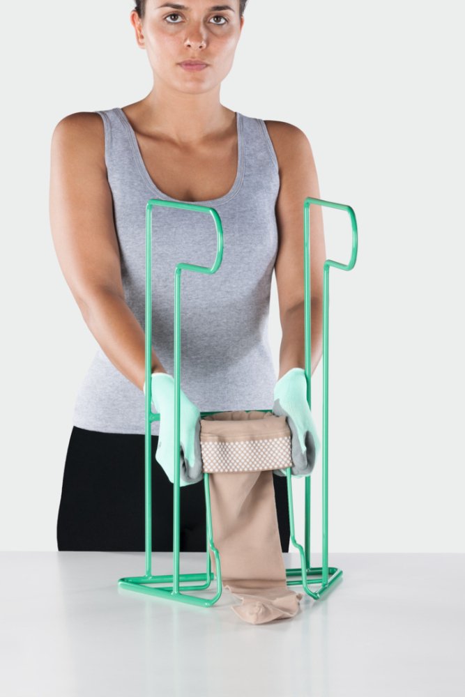 Ausziehhilfe Juzo Easy Fit für Kompressionsstrümpfe mit und ohne Spitze – Bild 2