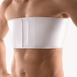 Bort Rippengürtel Herren, weiß