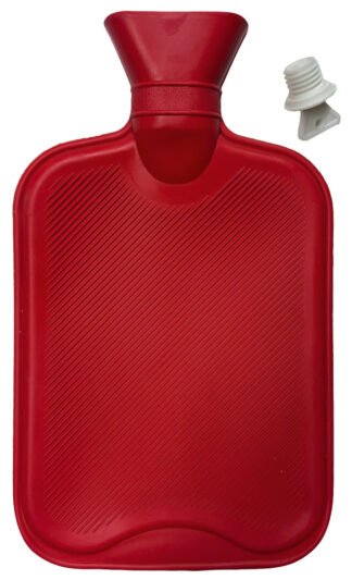 Wärmflasche mit Rollkragen-Pullover-Bezug