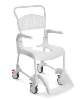 Dusch- und Toilettenrollstuhl Clean, Belastbarkeit 130 kg