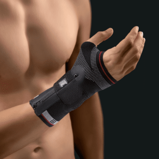 Bort select ManuZip Handgelenkbandage, volar schwarz