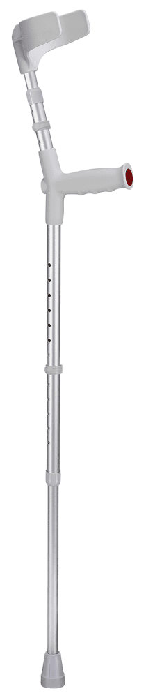Unterarmgehstützen BIG XL Ergo Hartgriff (Paar) bis 150 kg, Clipverstellung – Bild 2