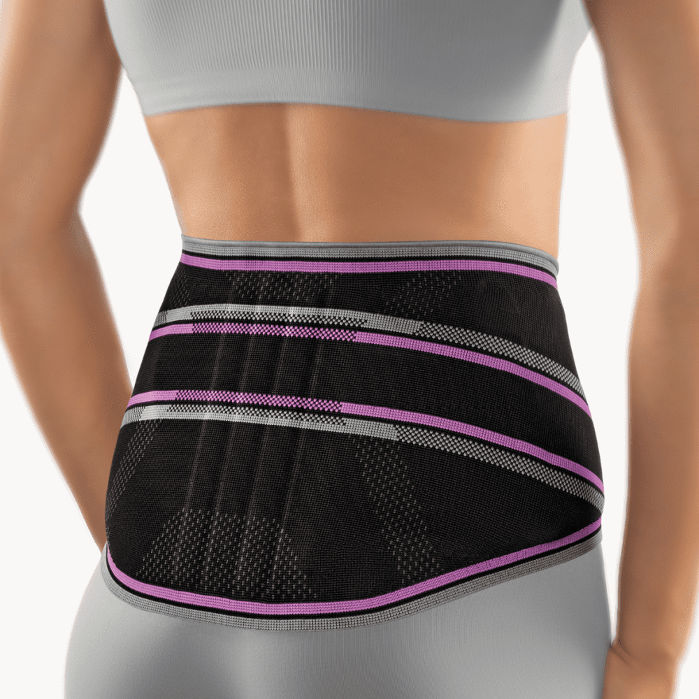Bort StabiloBasic Lady Rückenbandage mit Pelotte – Bild 3