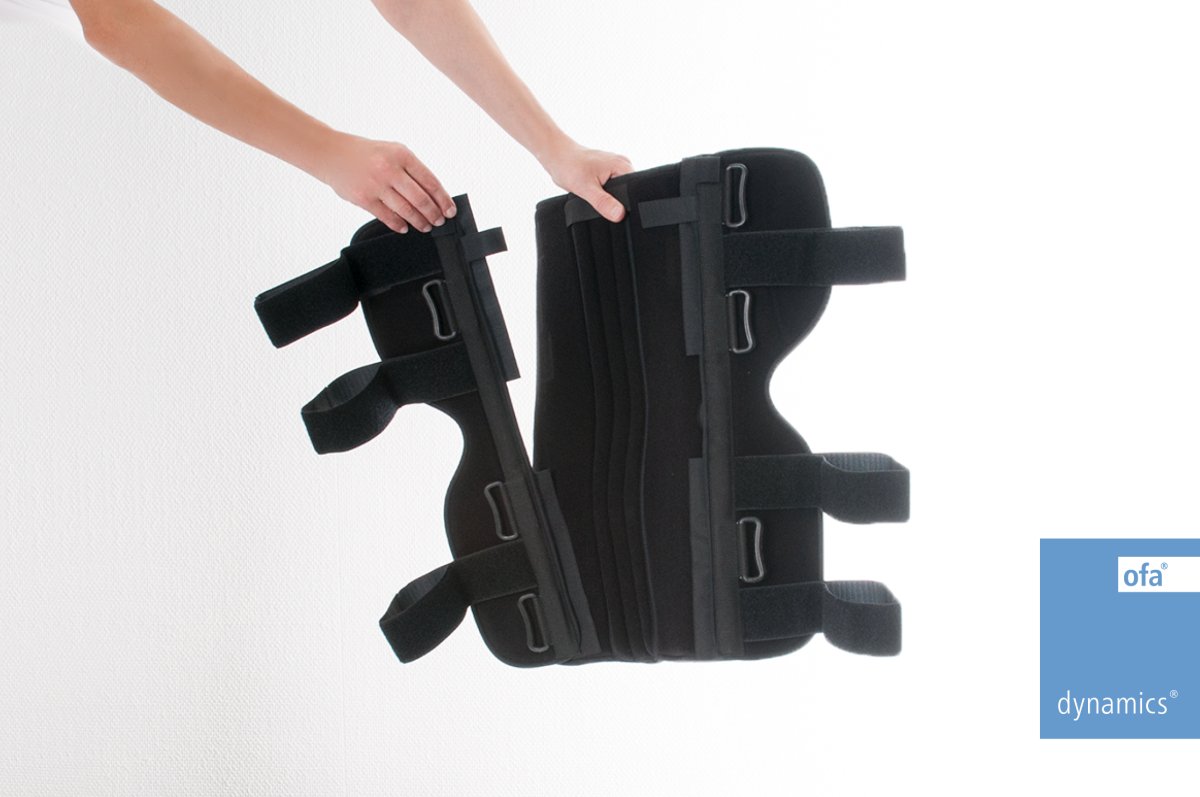 Dynamics Knielagerungsschiene, schwarz – Bild 2