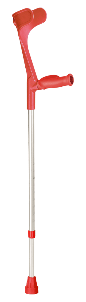 Unterarmgehstütze KLASSIKER 220 mit anatomischem Softgriff, Druckknopfverstellung – Bild 4
