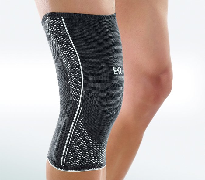 Kniebandage Cellacare Genu Comfort taupe-weiß