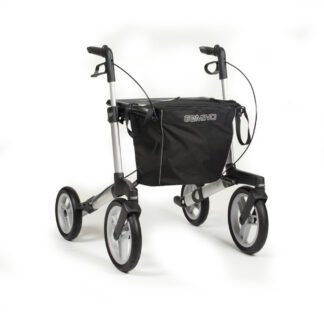 Rollator Gemino 60, Outdoorrollator, silbergrau