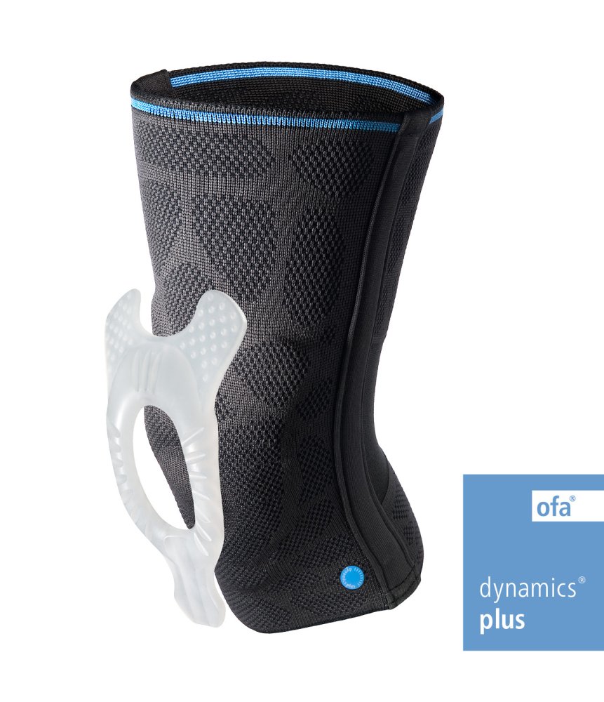 Kniebandage Dynamics Plus, carbon – Bild 4