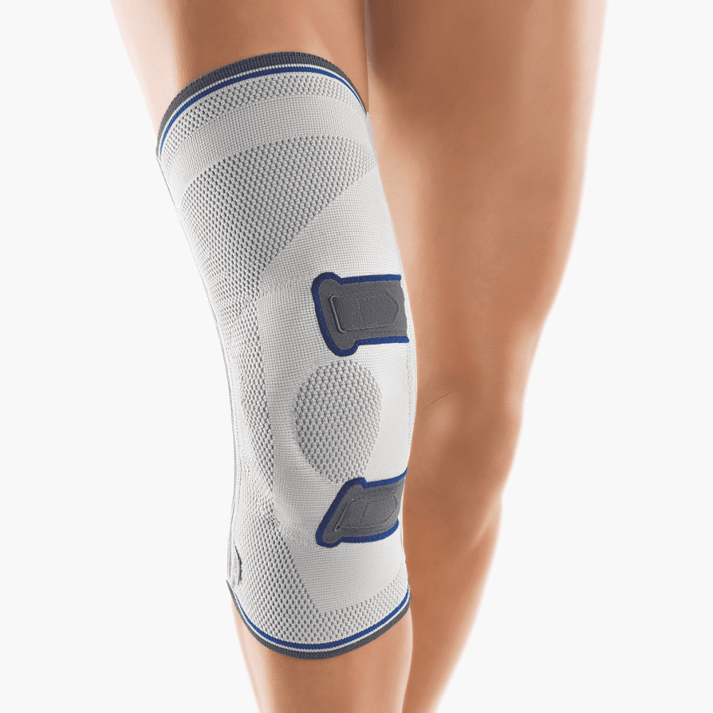 Bort Kniebandage Asymmetric, silber
