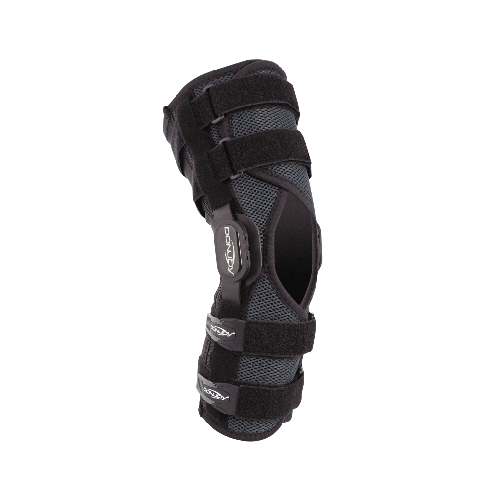 4-Punkt Knie-Softorthese DONJOY Playmaker II WRAP grau-schwarz